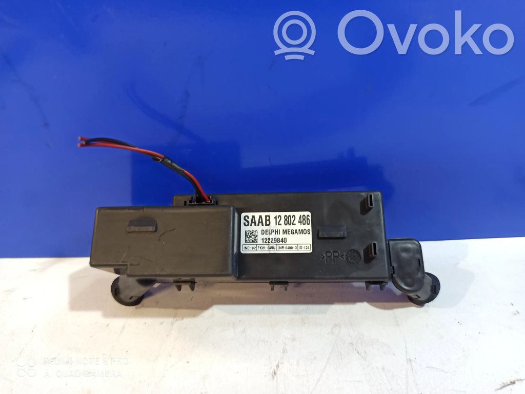 Saab 9-3 Ver1 Alarm movement detector/sensor 