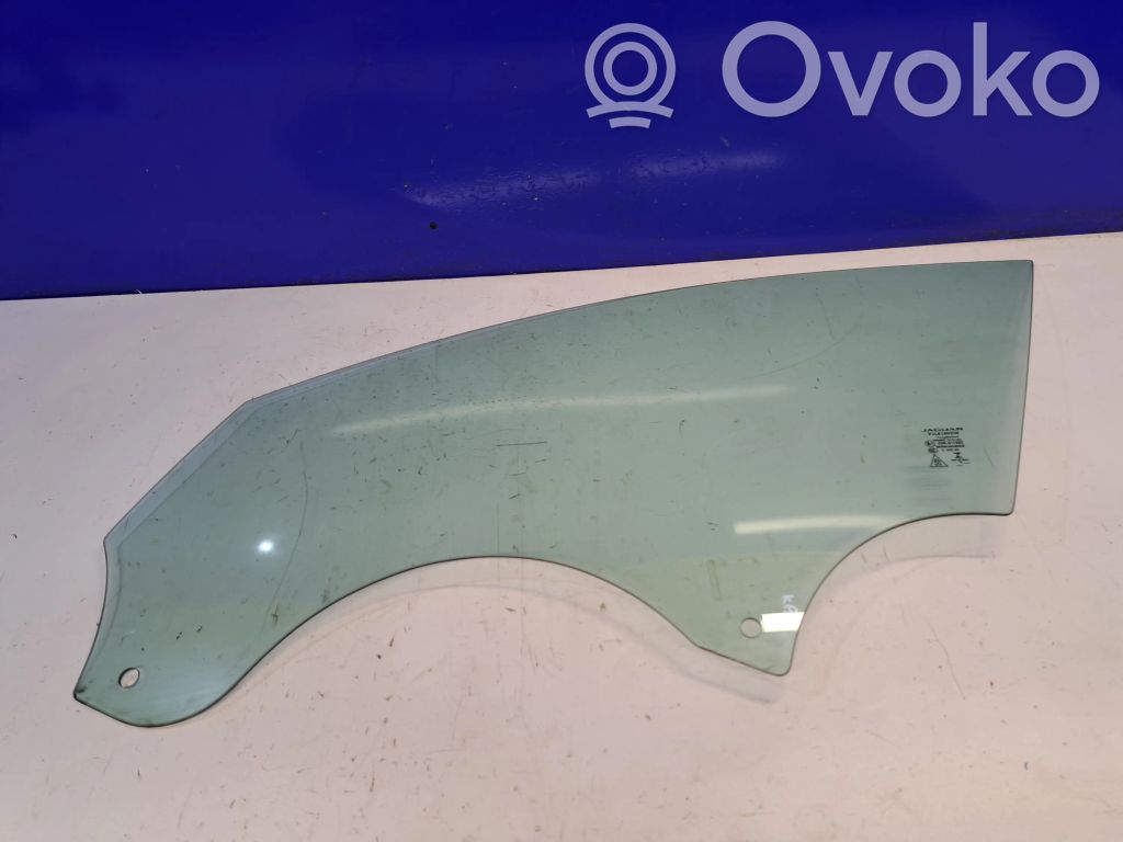 Jaguar XE Front door window glass four-door 