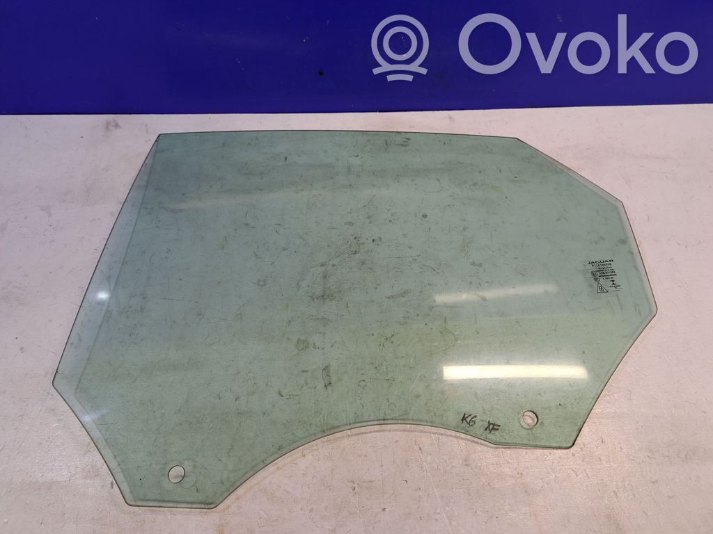 Jaguar XF X260 Rear door window glass 