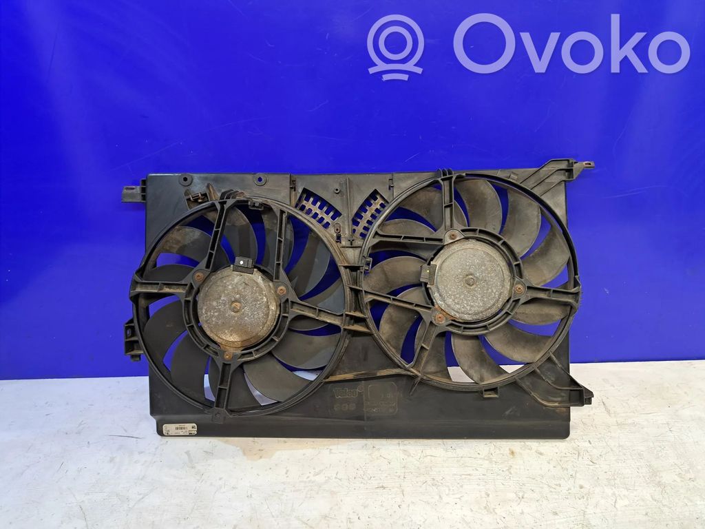 Saab 9-3 Ver1 Radiator cooling fan shroud 