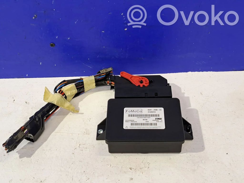 Volvo V60 Unitate/modul comandă EMF frână spate 