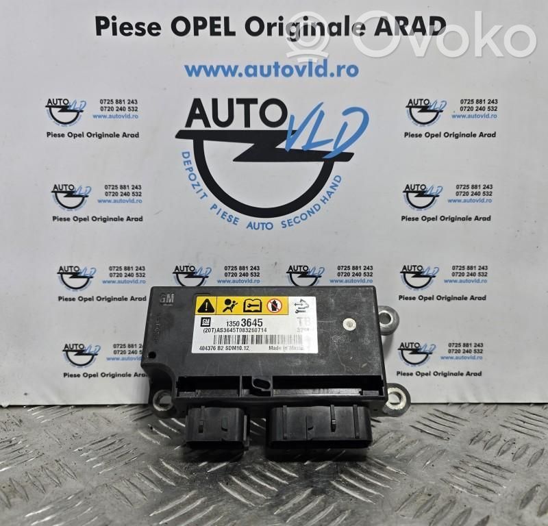 Opel Insignia A Airbag control unit/module 
