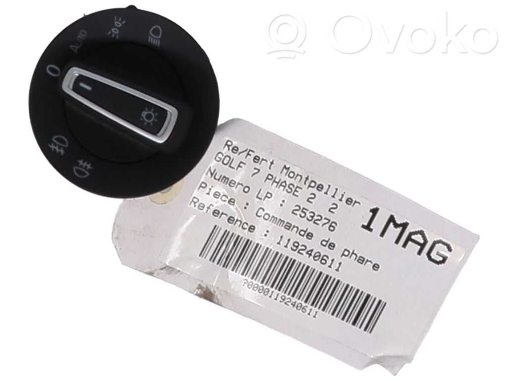 Volkswagen Golf VII Interruptor de luz 