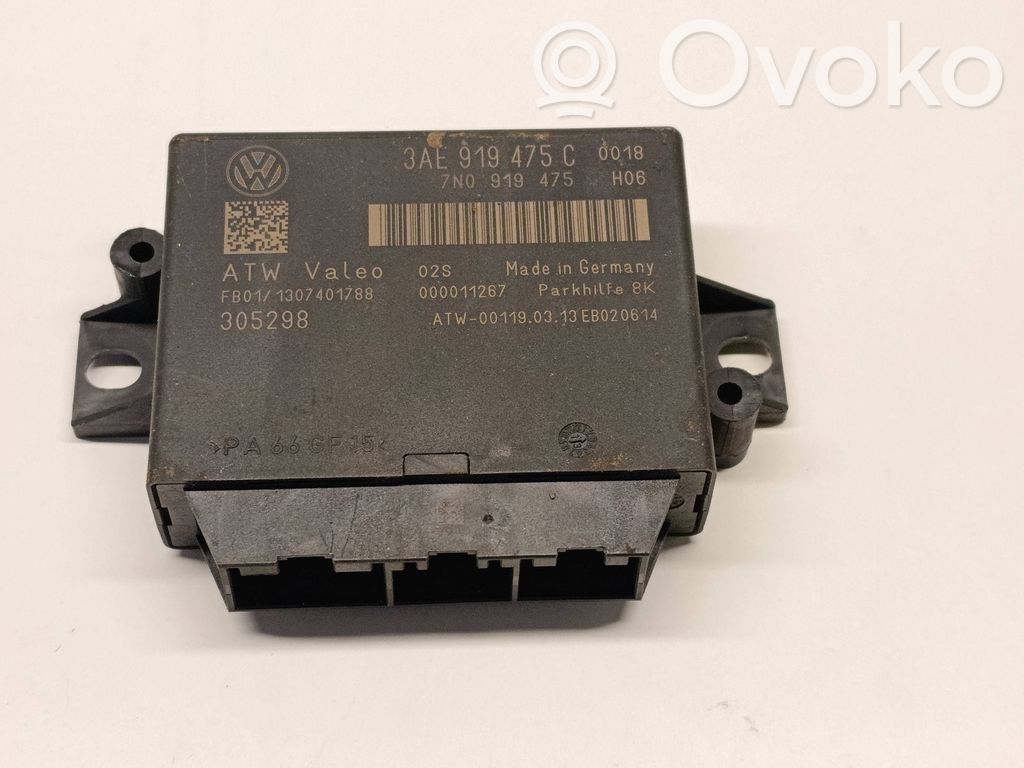 Volkswagen PASSAT B7 Parking PDC control unit/module 