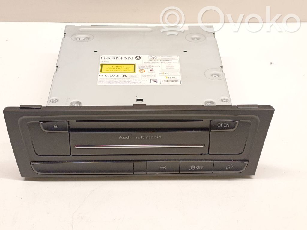 Panel / Radioodtwarzacz CD/DVD/GPS   8T2035666K,8T2035666E,000E9FBAE965