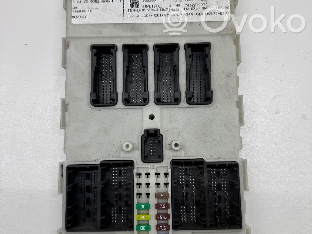 BMW 3 F30 F35 F31 Module de contrôle carrosserie centrale 