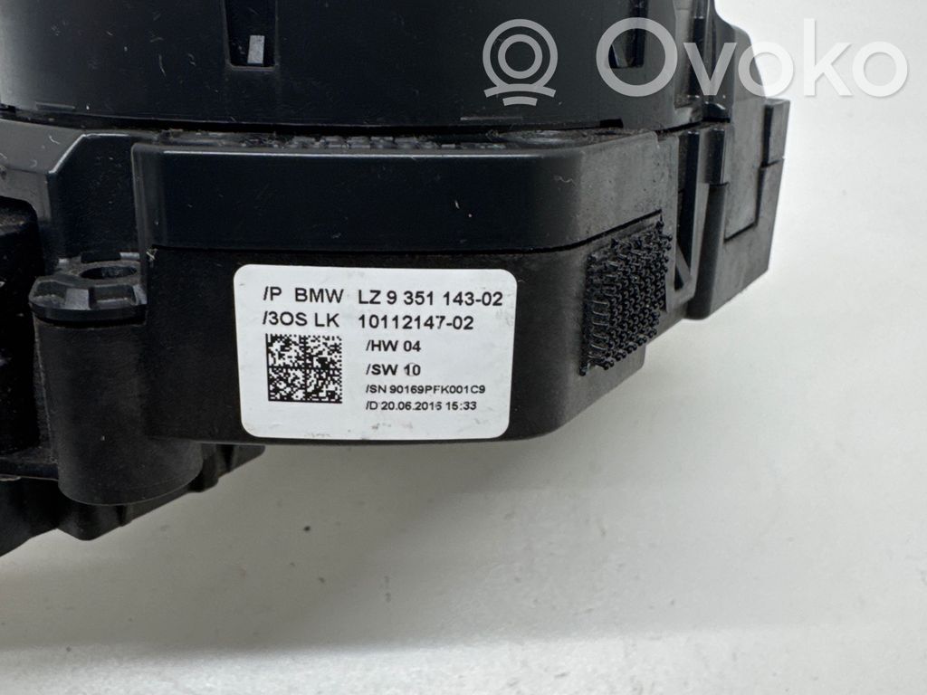 BMW 3 F30 F35 F31 Manetka / Przełącznik kierunkowskazów wycieraczek 