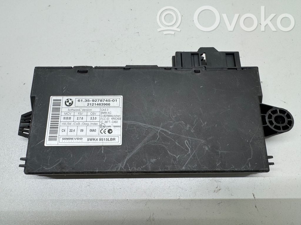 CAS control unit/module   9278745,5WK49515LBR,2121463966