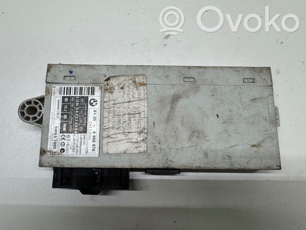 BMW 5 E60 E61 CAS vadības bloka modulis 