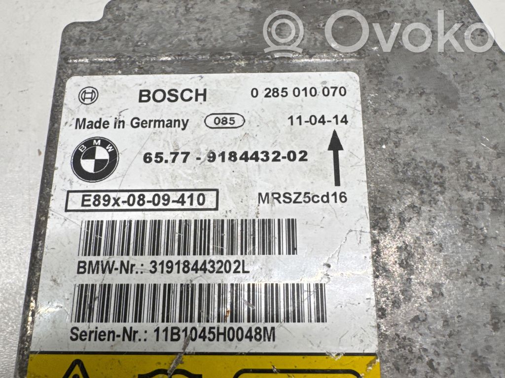 BMW 3 E90 E91 Unidad de control/módulo del Airbag 