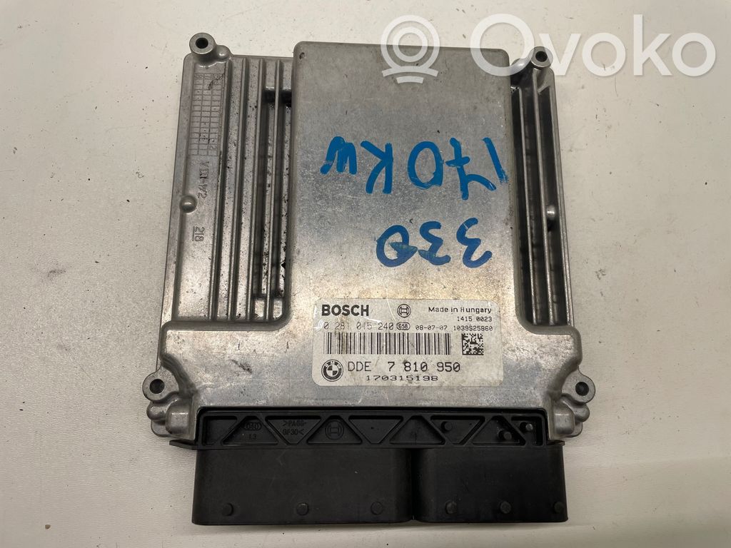 Engine control unit/module   7810950,0281015240,170315198