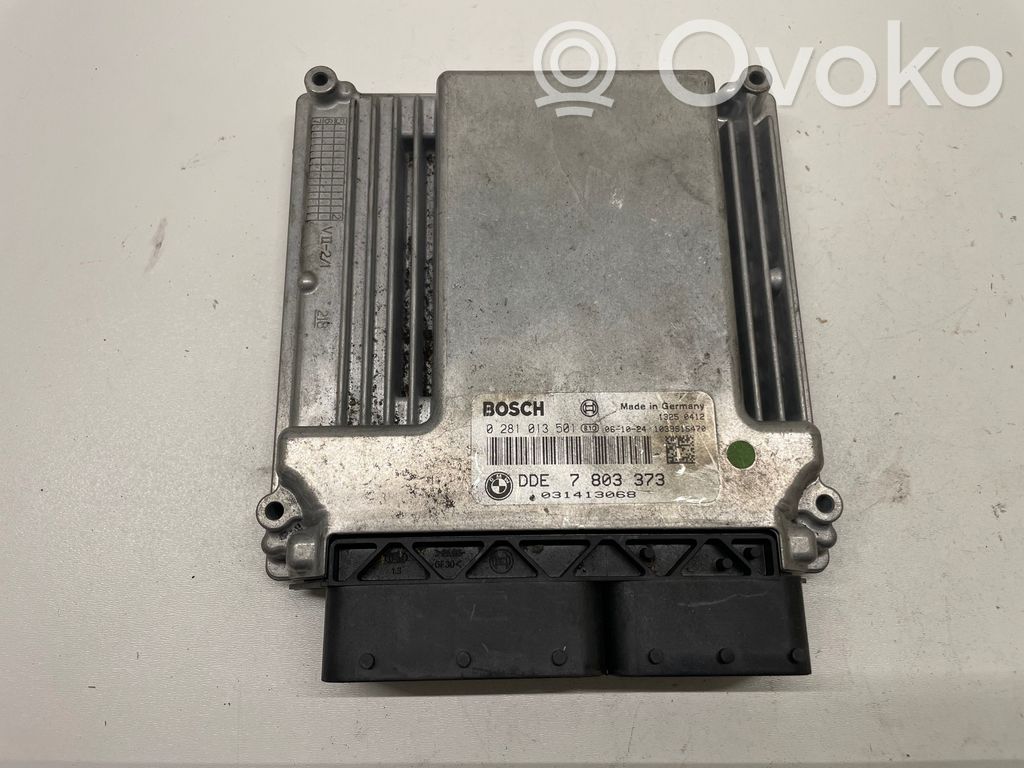 BMW 3 E90 E91 Variklio valdymo blokas 
