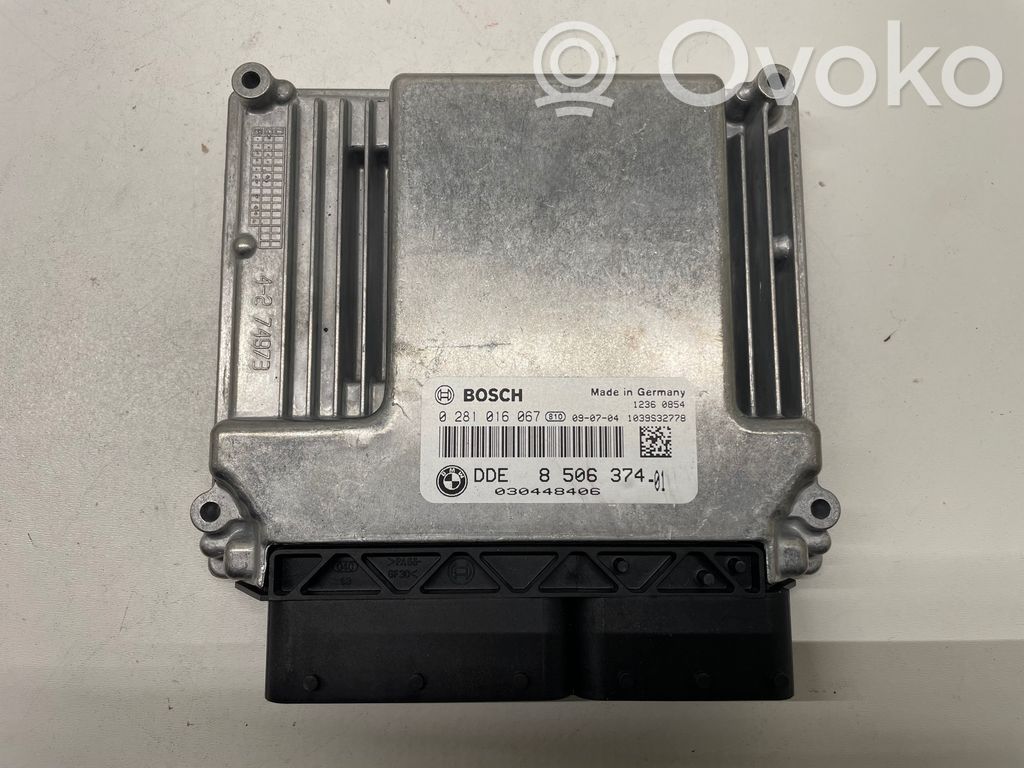 Engine control unit/module   8506374,0281016067,030448406