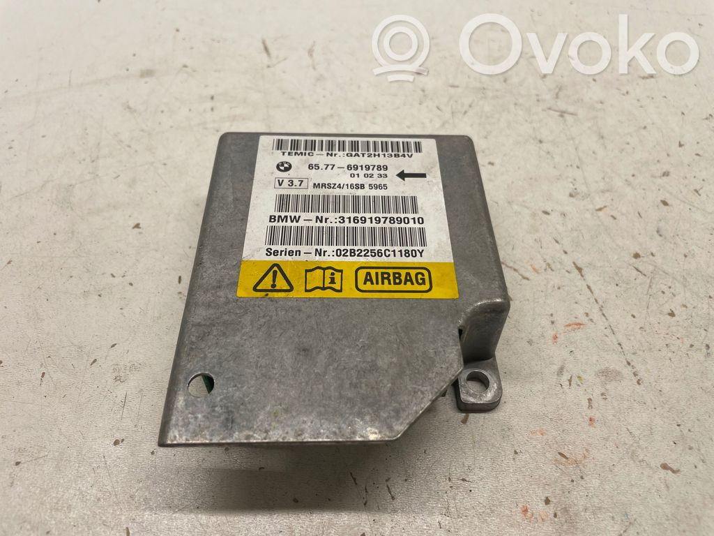 Module de contrôle airbag   6919789,316919789010,02B2256C1180Y