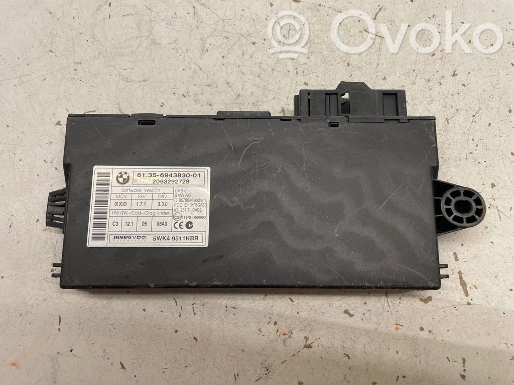 BMW 3 E90 E91 Aizdedzes ECU komplekts 