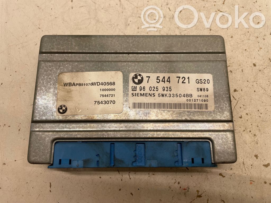 BMW 3 E90 E91 Centralina/modulo scatola del cambio 