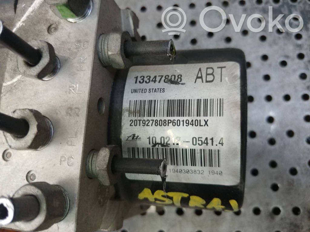 Opel Astra J ABS bloks 