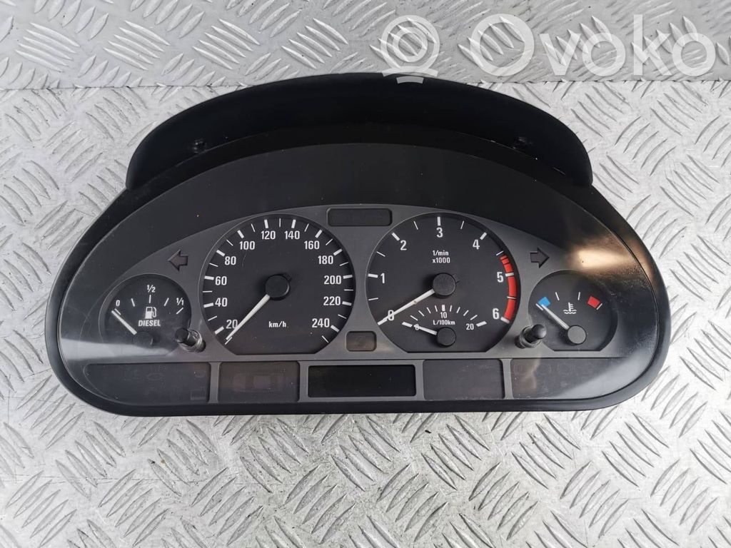 BMW 3 E46 Speedometer (instrument cluster) 