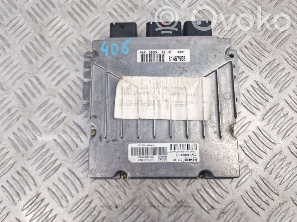 Peugeot 406 Engine control unit/module 