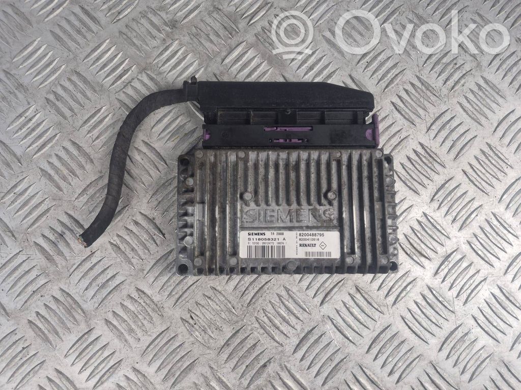 Engine control unit/module ECU   8200488795,S118058321A