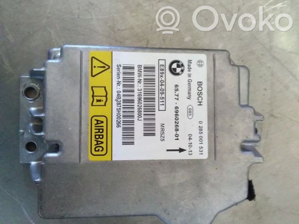 Airbag control unit/module   0285001531,6577696026801