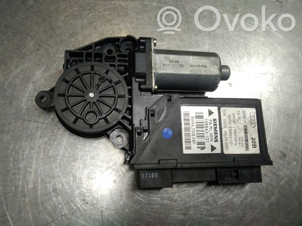 Audi A4 S4 B6 8E 8H Motorino alzacristalli della portiera anteriore 