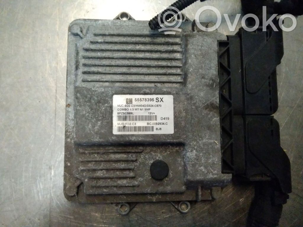 Opel Combo C Engine control unit/module 