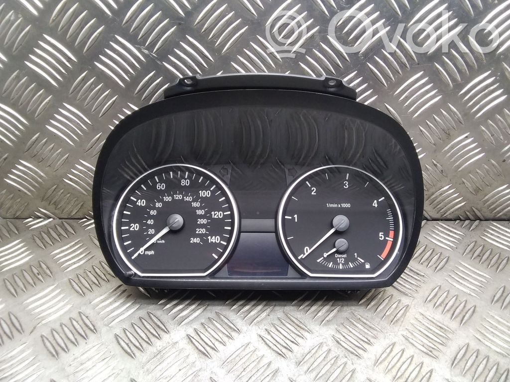 BMW 1 E81 E87 Speedometer (instrument cluster) 