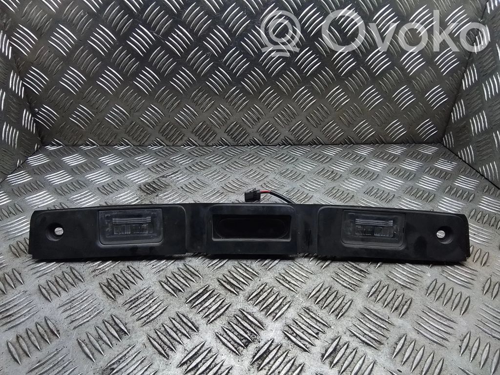 Saab 9-5 Trunk door license plate light bar 