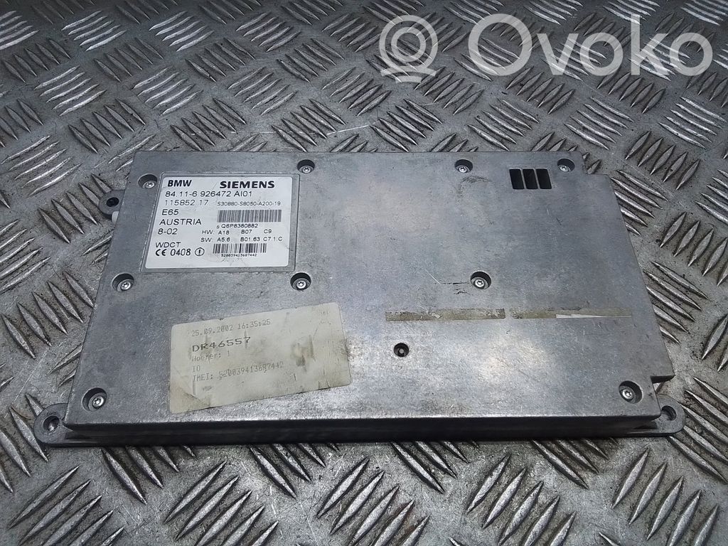 Unité de commande, module téléphone   6926472,84116926472