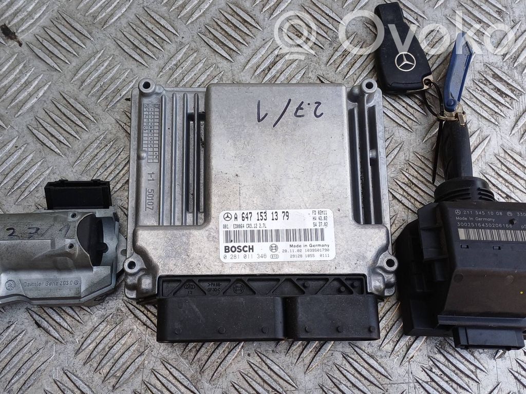 Engine control unit/module   A6471531379,0281011346