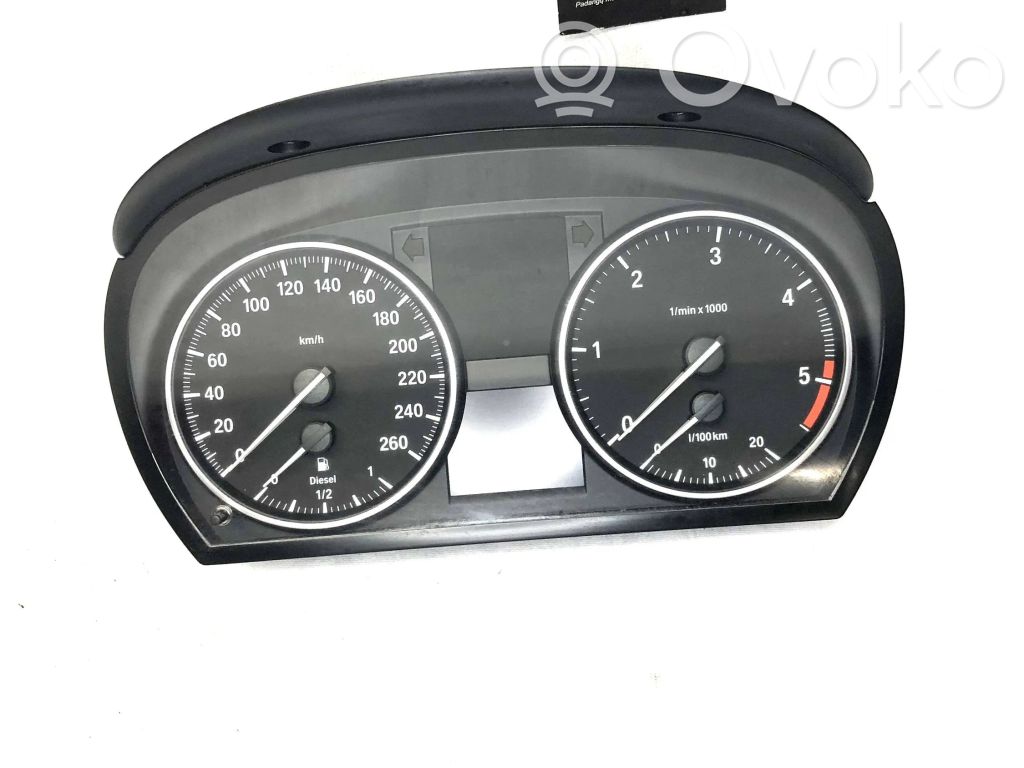 BMW 3 E90 E91 Speedometer (instrument cluster) 