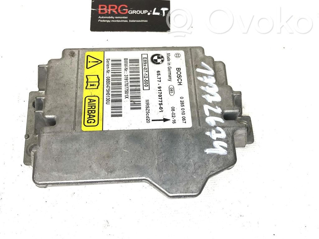 BMW 1 E82 E88 Airbag control unit/module 