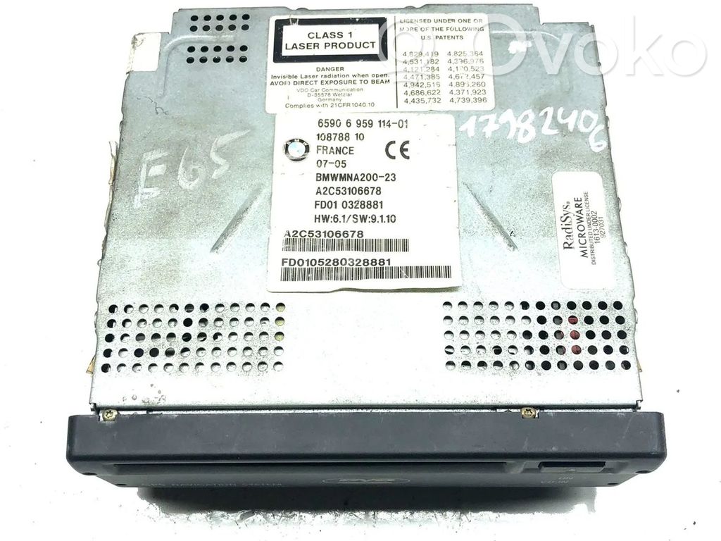 GPS navigation control unit/module   6959114,A2C53106678,10878810