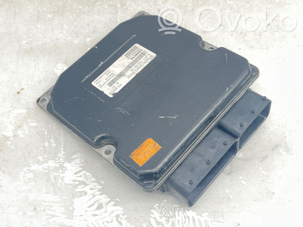 Mercedes-Benz CLK A209 C209 Engine control unit/module 