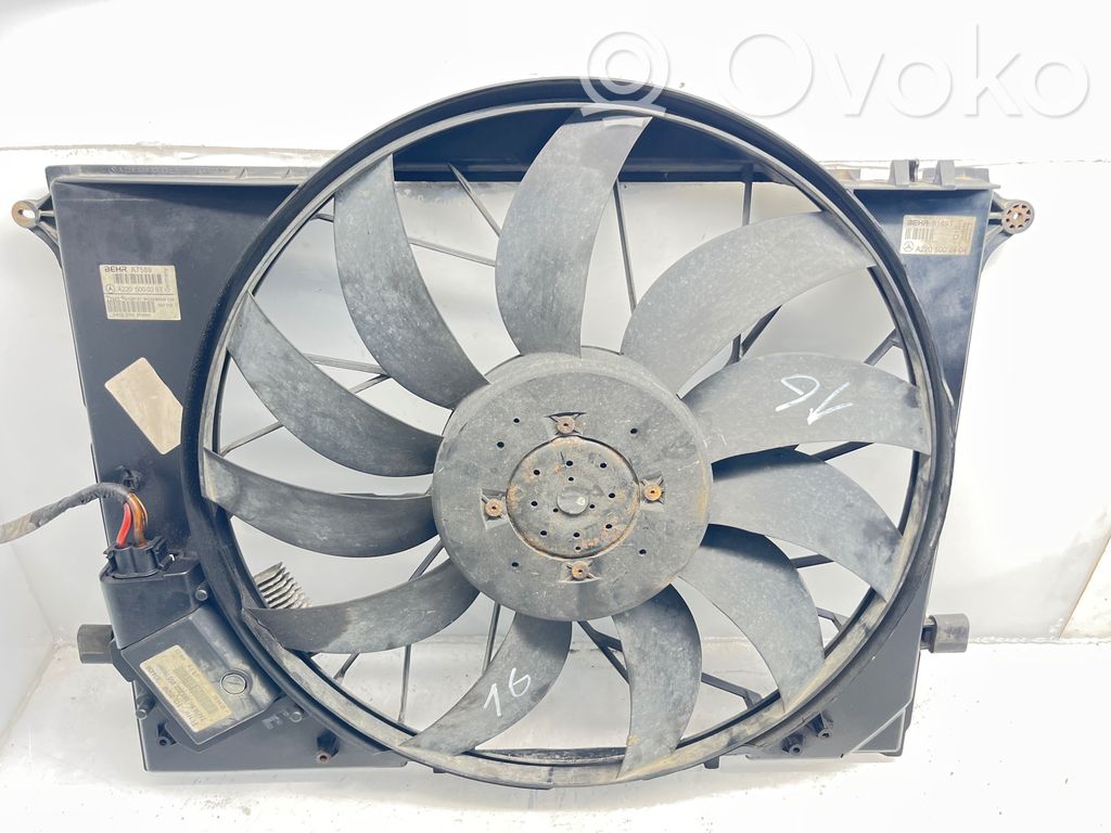Mercedes-Benz S W220 Ventilatore di raffreddamento elettrico del radiatore 