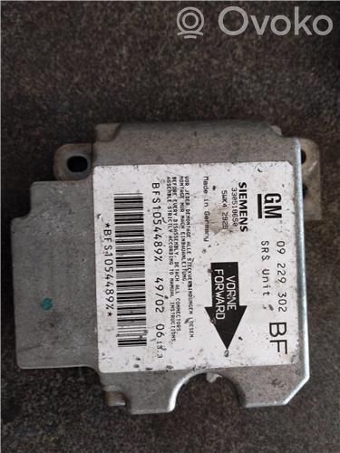 Opel Astra G Airbag control unit/module 