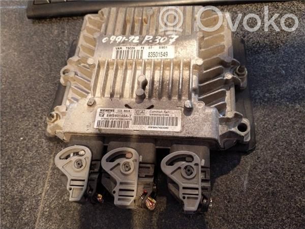 Engine control unit/module ECU   5WS40145AT,SW9653205380