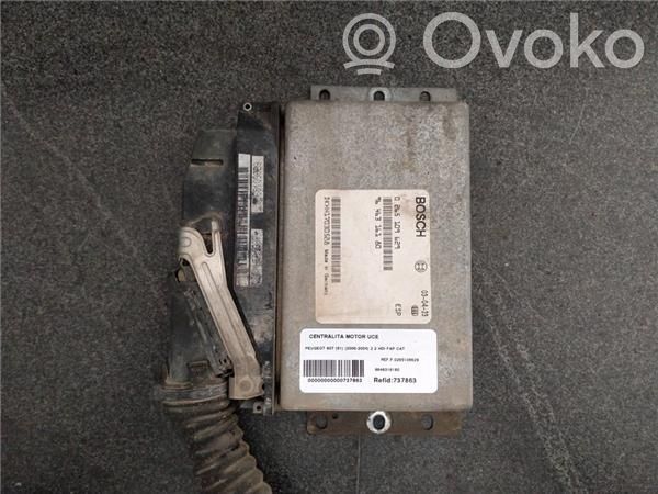 Peugeot 607 Unidad de control/módulo ECU del motor 