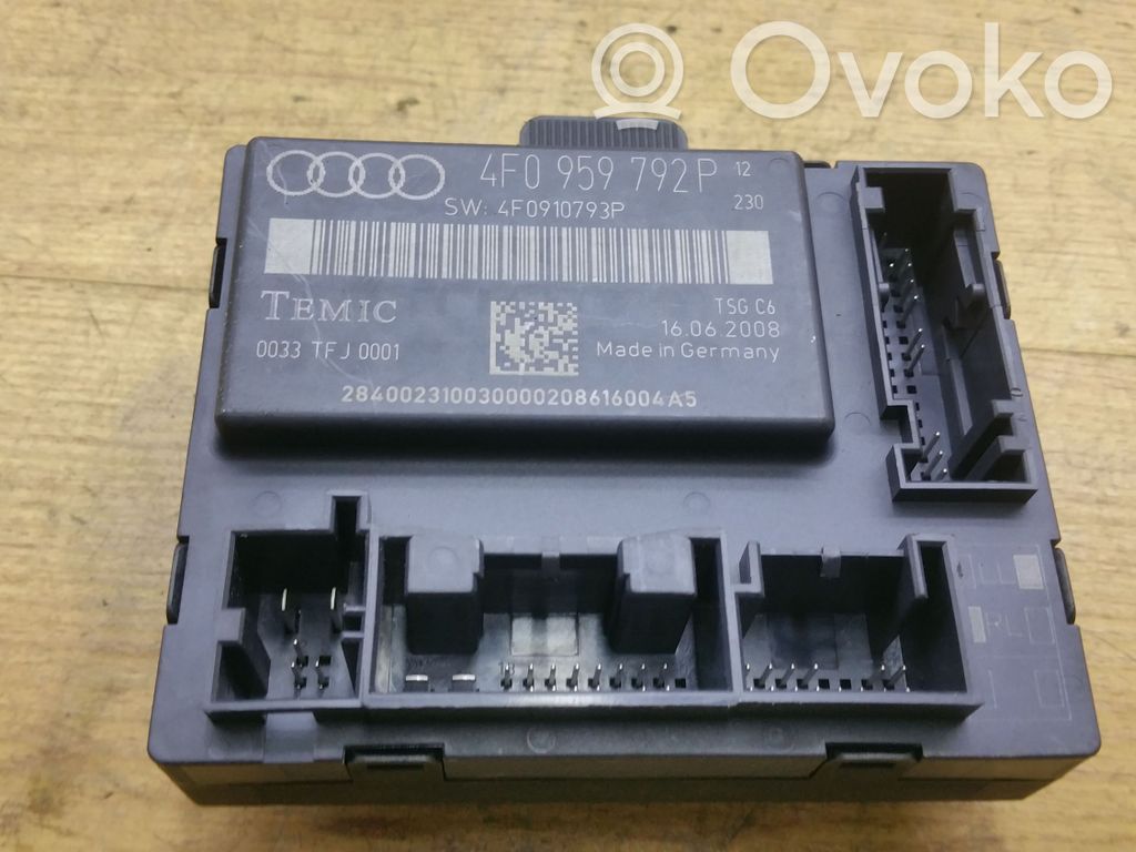Audi A6 Allroad C6 Door control unit/module 