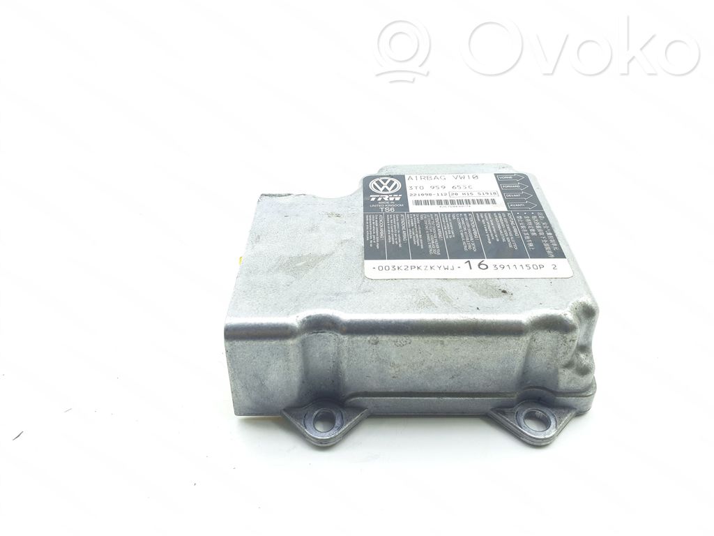 Skoda Superb B6 (3T) Airbag control unit/module 