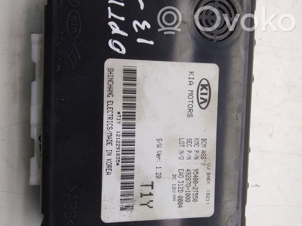 KIA Optima Autres unités de commande / modules 