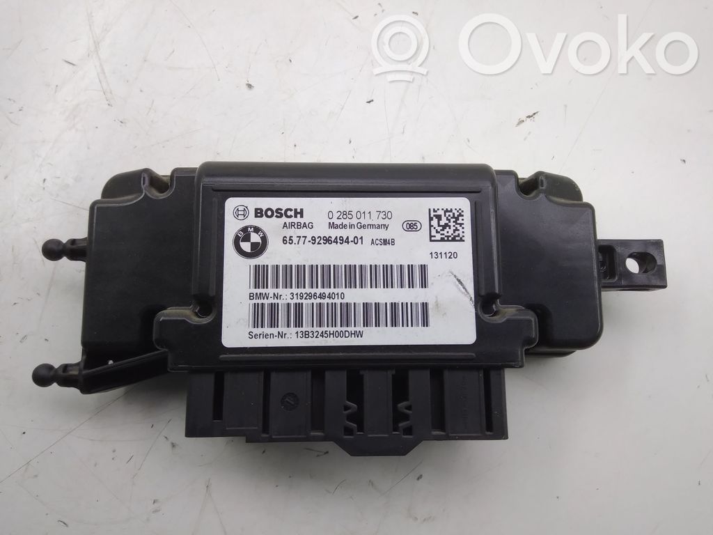 BMW 3 F30 F35 F31 Airbag control unit/module 