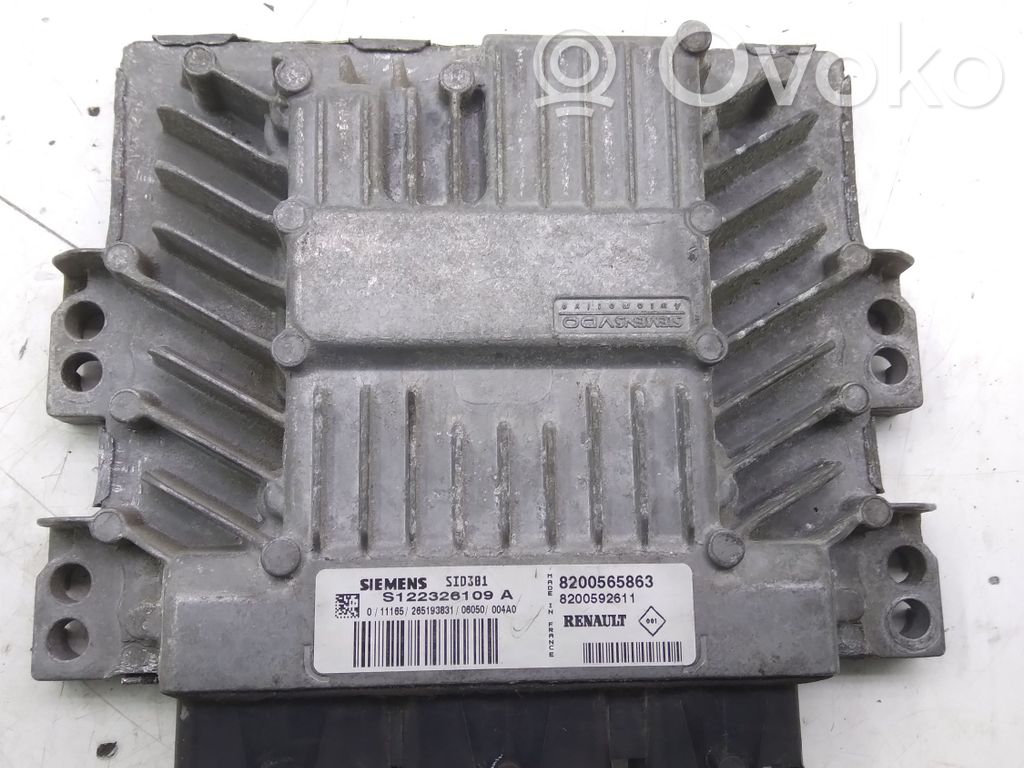 Renault Scenic II -  Grand scenic II Dzinēja vadības bloks 