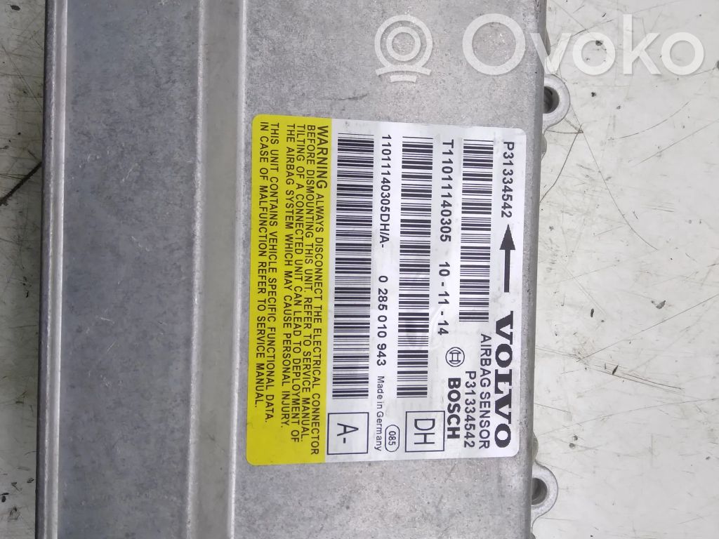 Volvo V60 Airbag control unit/module 