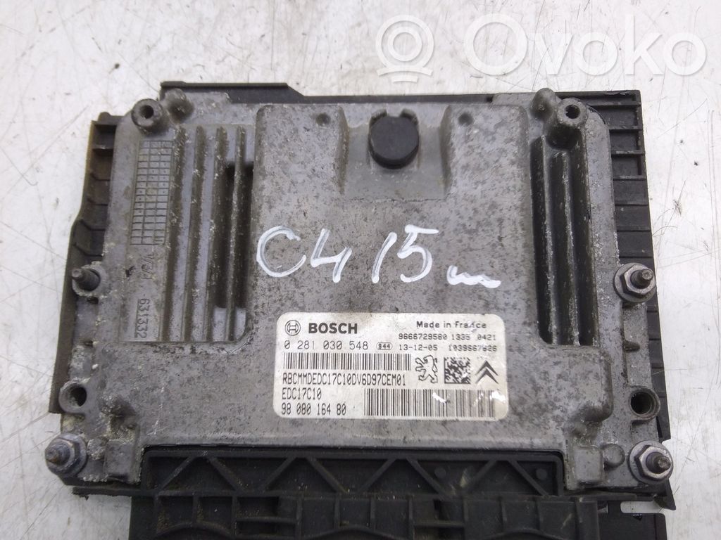 Citroen C4 II Picasso Centralina/modulo del motore 