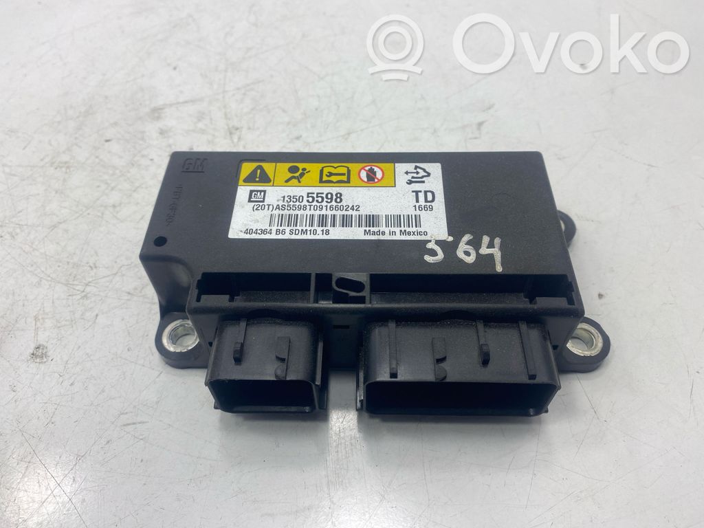 Opel Insignia A Airbag control unit/module 