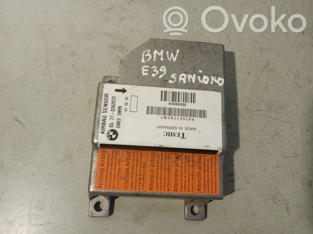 Unidad de control/módulo del Airbag   8362072,LM0VZE39LPJ