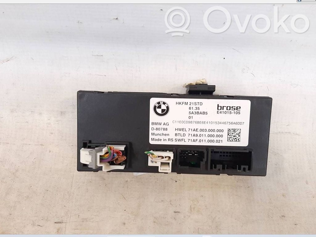 BMW 2 Active Tourer U06 Tailgate/trunk control unit/module 