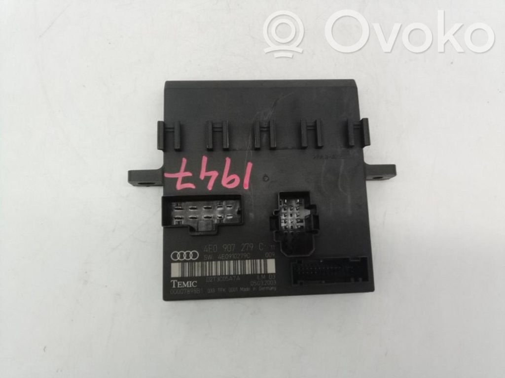 Engine control unit/module   4E0907279C